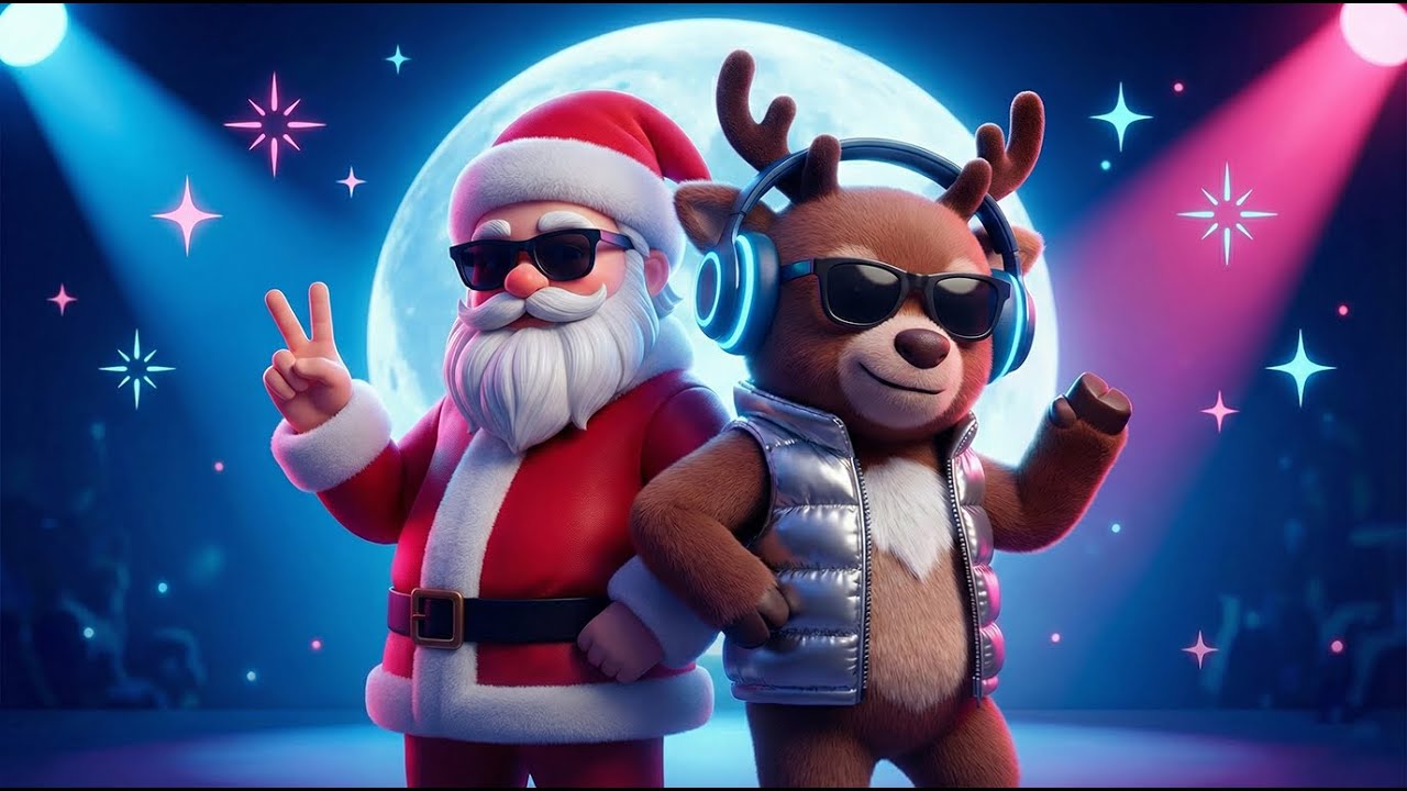 Mikołaj i Renifer Robią Hit 💃 DJ Renifer 🦌 Piosenka Świąteczna dla Dzieci | PIOSENECZKI