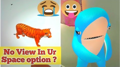 Google 3D Animals/🤔View in your space not working? /😃Augmented 3D Reality App/How to Watch? Enjoy.
