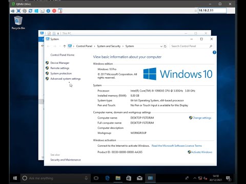 Windows 10 and