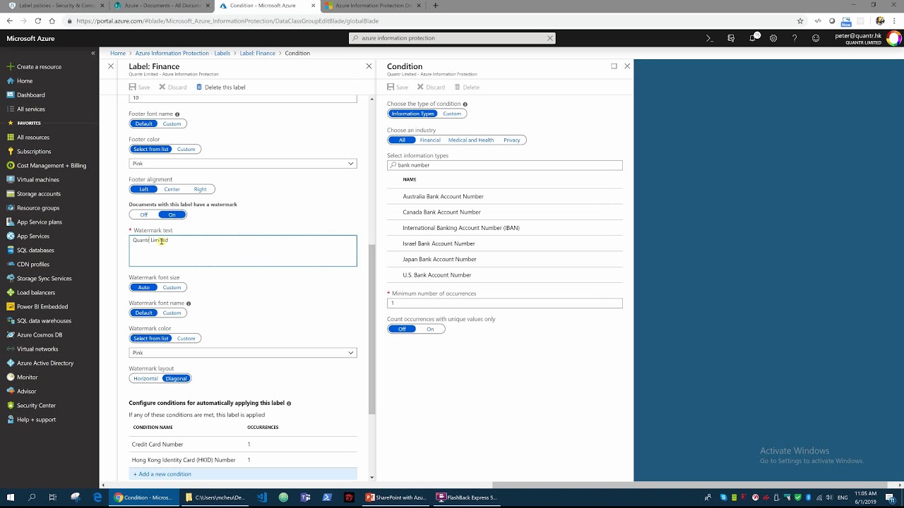 Azure Information Protection with SharePoint YouTube