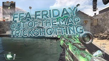 FFA Friday - Out Of The Map Trickshotting (BO2) | FaZe Linkzy