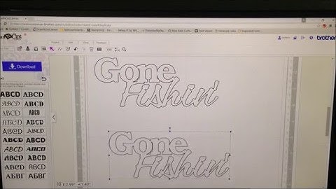 Lesson 11 -  Canvas -  Welding Text Create Mats Saving File