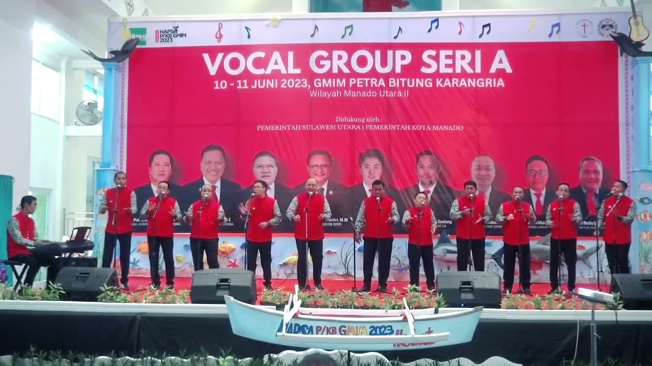 Champion Vocal Group Seri A HAPSA PKB GMIM Tahun 2023 (GMIM Pinaesaan GPI)