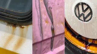 Deep Cleaning a Filthy 40 Year Old Camper Van