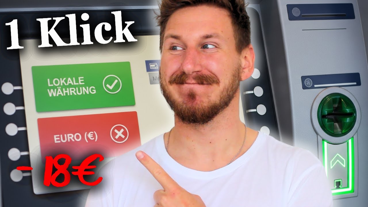 DIESE 3 FEHLER kosten DICH 36€!!🤯  (Geld abheben im Ausland