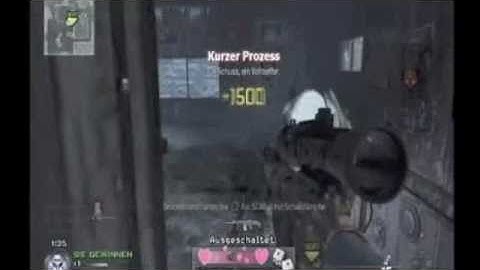 MW2 EPIC Noscope Double KILL - Oh my gawd