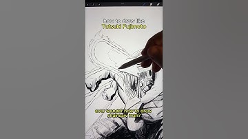 how to draw Chainsaw Man