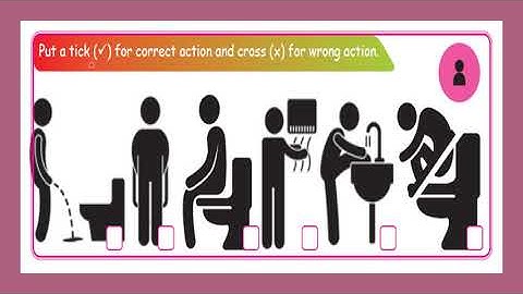 3rd Std. | Science - Unit 1 - Toilet and Bathing