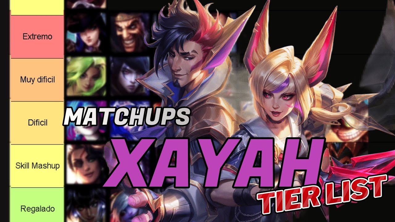 Xayah Matchups TIER LIST 🔥 | Los ADC más difíciles y más FÁCILES en cada línea | SEASON 15
