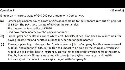 Question 1 solutions for 2019 leaving cert Paper 1 Ordinary level