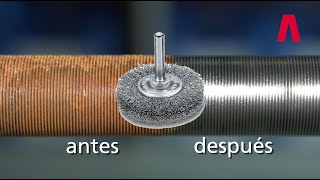 #5 Lessmann | Tutorial | cepillo circular con espiga acero ondualdo | limpieza de soldaduras