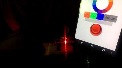 RGB con arduino y MIT App inventor