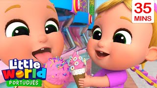 🍨 Sorvetes Que Bom 🍨 |  O Mundo de Nina e Nico - Little World Português