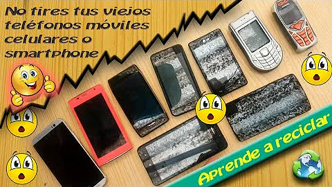 ¿Por qué no hay que tirar los teléfonos viejos?