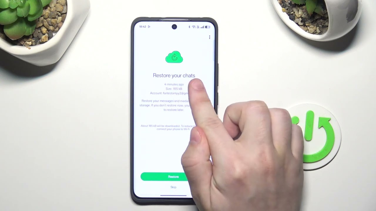 How to Restore WhatsApp Backup on REALME 14 Pro