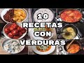 10 RECETAS CON VERDURAS POR MENOS DE $100/FABI CEA