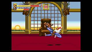 Streets of Rage II - Stage 8 and ending - SEGA Megadrive Mini
