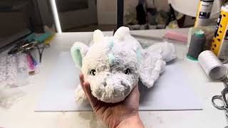 Train Your Dragon Machine Embroidery Design Plush Project