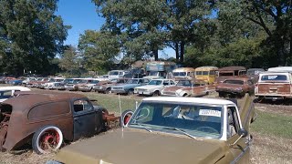 Barn Finds Junkyard Full Of Old Pontiacs, Ford, Camaros, Mustangs, Cadillacs, And More