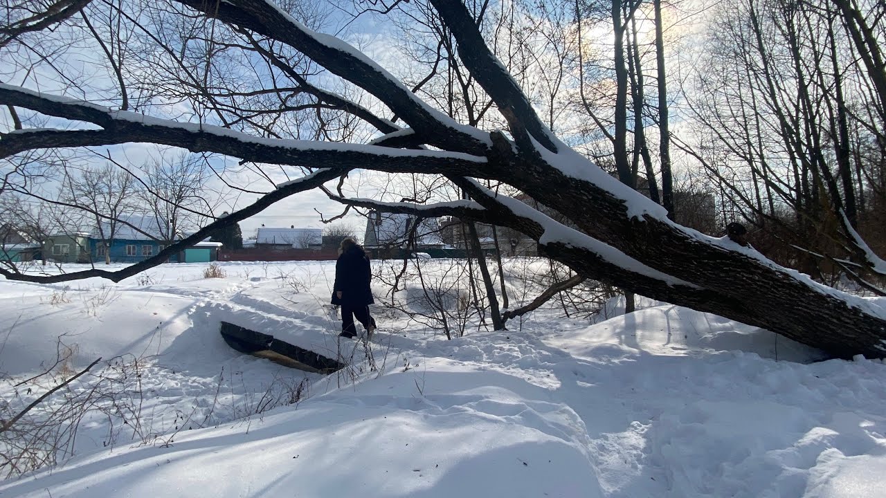Пешие путешествия по Брянску. Поездка на  мемориальный комплекс «Партизанская поляна»  зимой.  