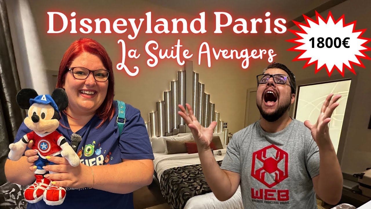 Disneyland Paris : On Découvre La Suite Avengers à L’ hôtel New York - The Art Of Marvel !