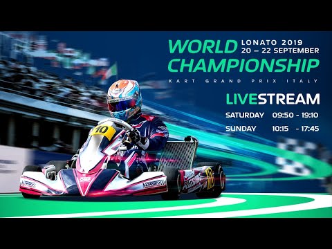 FIA Karting World Championship 2019 KZ / KZ2 / Academy Lonato Saturday