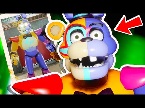 What happens if you REPAIR GLAMROCK BONNIE with MONTY'S PARTS?! (FNAF  Security Breach Myths) 