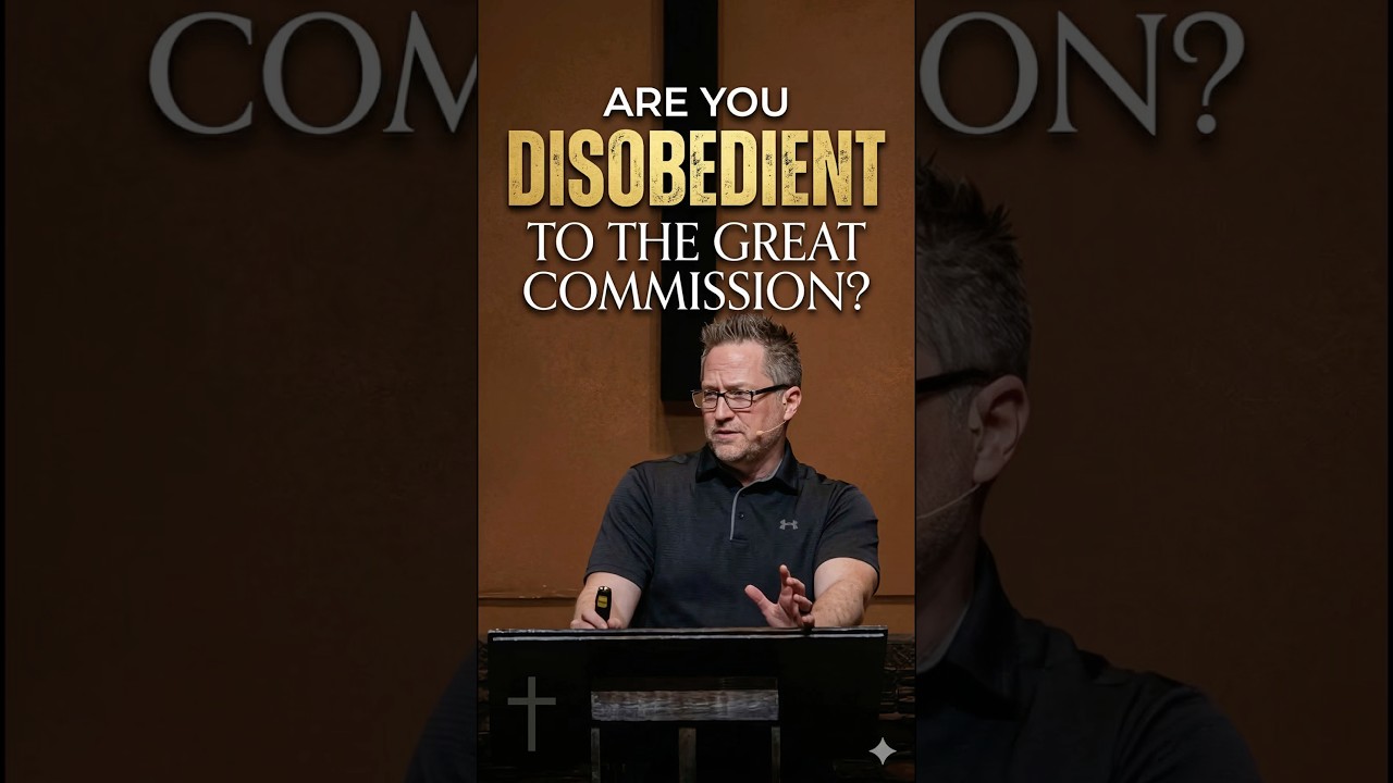 Are You Disobedient to the Great Commission? #shorts