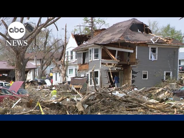 Tornadoes rip through the heartland