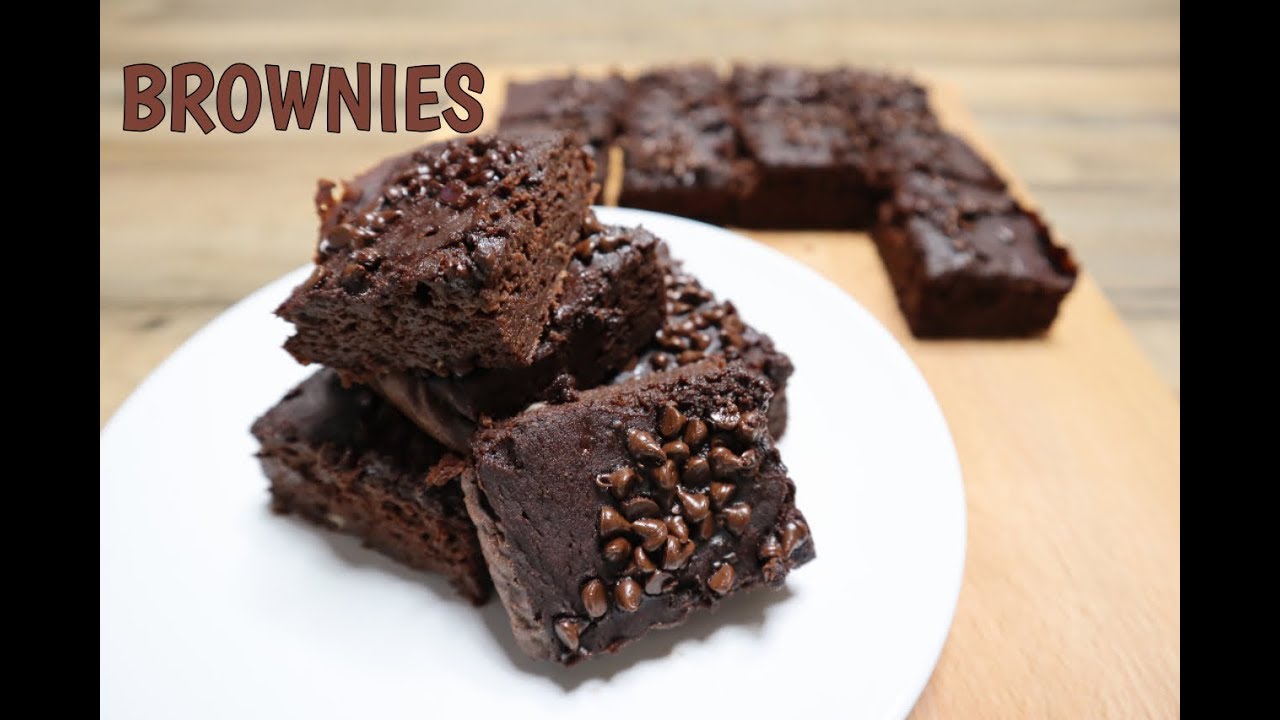 BROWNIES GOLOSISSIMI E SANI | SENZA ZUCCHERO, BURRO E GLUTINE - YouTube