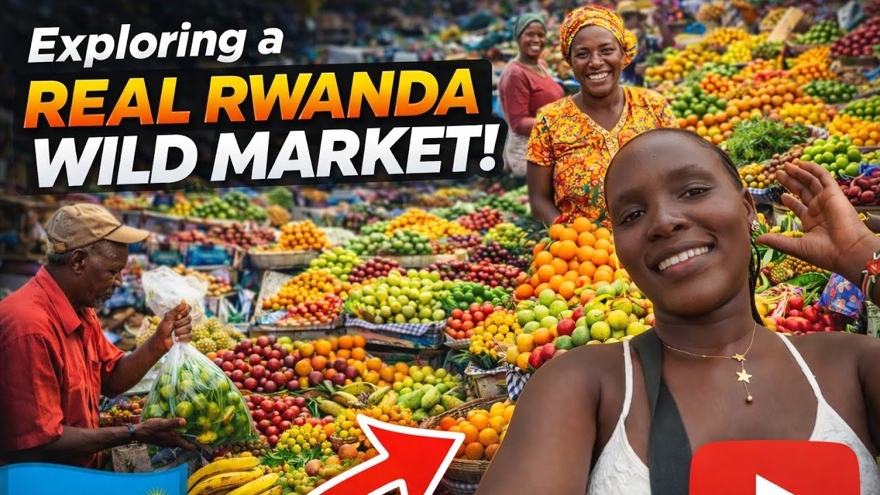 Этот рынок в Кигали 🇷🇼 просто невероятный! Кенийская девушка исследует крупнейший рынок в Кигали 🇰🇪