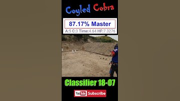USPSA Classifier CM 18-07 87% Master "Someone is Always Willing to Pay" #competition #beretta