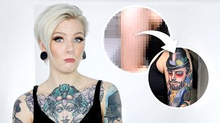 COVERING SCARS WITH TATTOOS: Reacting to My Subscribers&#39; Before &amp; After Photos