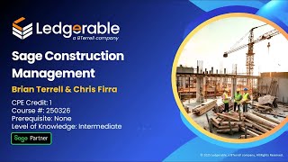 Sage Construction Management: Connecting Field and Office for Enhanced Profitability