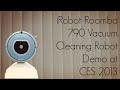 iRobot Roomba 790 Vacuum Cleaning Robot Demo at CES 2013