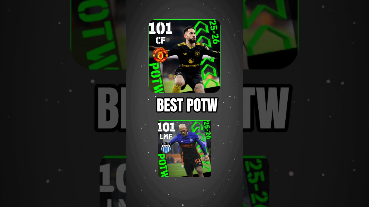 Best 6 POTW Cards This Week 💀💥 eFootball 2026 Mobile ❤️ 