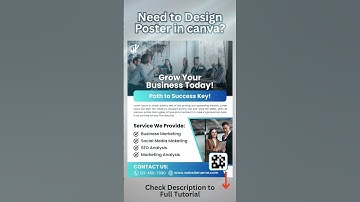 Create This Pro Flyer in Canva Under 60 Seconds! #canvatutorial #canva #canvatips