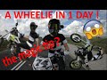 how to wheelie any bike, supermoto wheelie tutorial, 50cc-125cc---1000cc