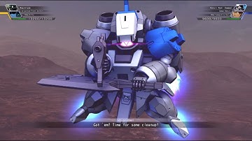 SD Gundam G Generation Cross Rays - Hakuri Rodi (Sampo) ~Battle Animations~