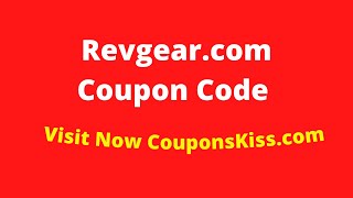 Revgear Promo Code 2024 | Discount Code, revgear.com Coupon Code [CouponsKiss.com] by CouponsKiss 8 views 8 months ago 55 seconds