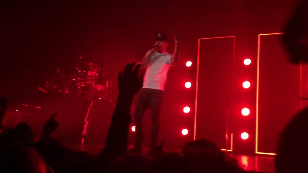 Chance the Rapper - Paranoia (live) @ Myth, 10/15 - YouTube