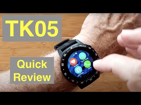 LOKMAT TK05 (TK04) GPS, SIM/BT Calls, Blood Pressure, IP67 Waterproof Smartwatch: Quick Overview