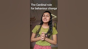 Ch 15 The cardinal rule for behaviour change #atomichabits #jamesclear #atomichabitsbook #book