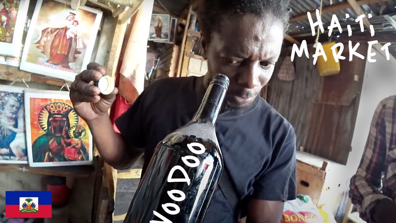 Вдохновляюсь силой зомби на рынке вуду на Гаити! 🇭🇹