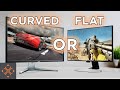 Cheap Curved Monitor VS Expensive Flat Gaming Monitor