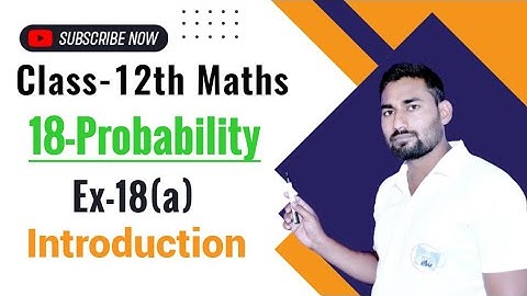 Class 12 Maths | Probability | Basic Concept | NCERT | ICSE | CBSE