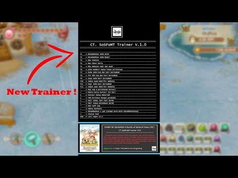 CT. SoSFoMT Trainer V.1.0 Free - STORY OF SEASONS Friends of Mineral Town PC (Cheat Trainer)