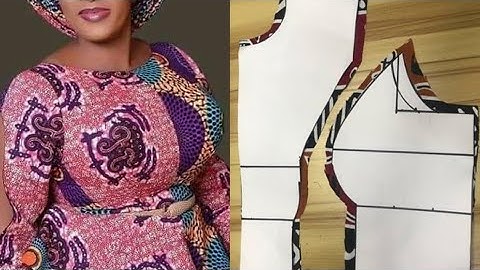 Princess Bustier for Big Bust:How to Cut and Sew a Princess Bustier for Plus size..