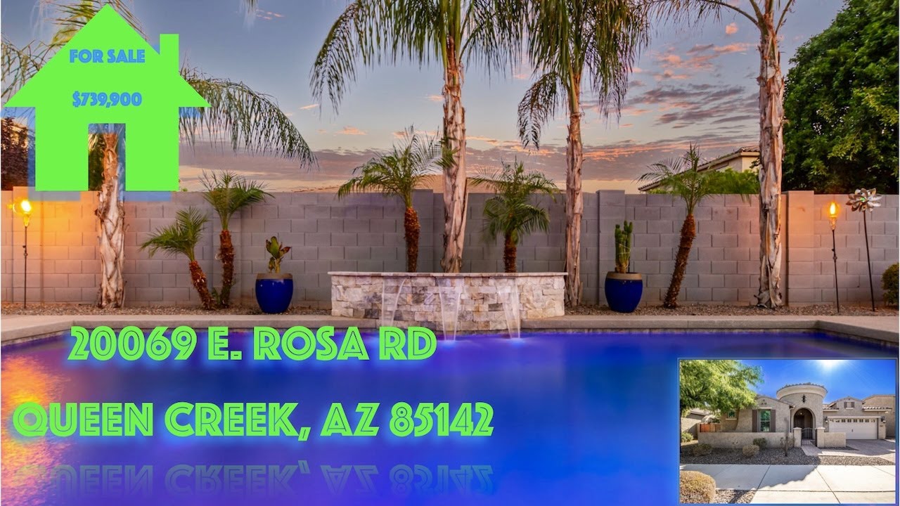 Rosa Rd 20069 E ROSA RD, Queen Creek, AZ 85142 HD 1080p - YouTube