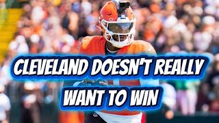 Cleveland LOVES LOSING | Shedeur Sanders is a BIG TIME QB